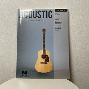 Hal Leonard Acoustic (Easy Guitar with Notes & Tab) Easy Guitar Series Softcover
